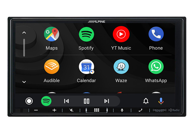 Alpine iLX-407 | 7″ Double DIN Multimedia Receiver + License Plate Camera