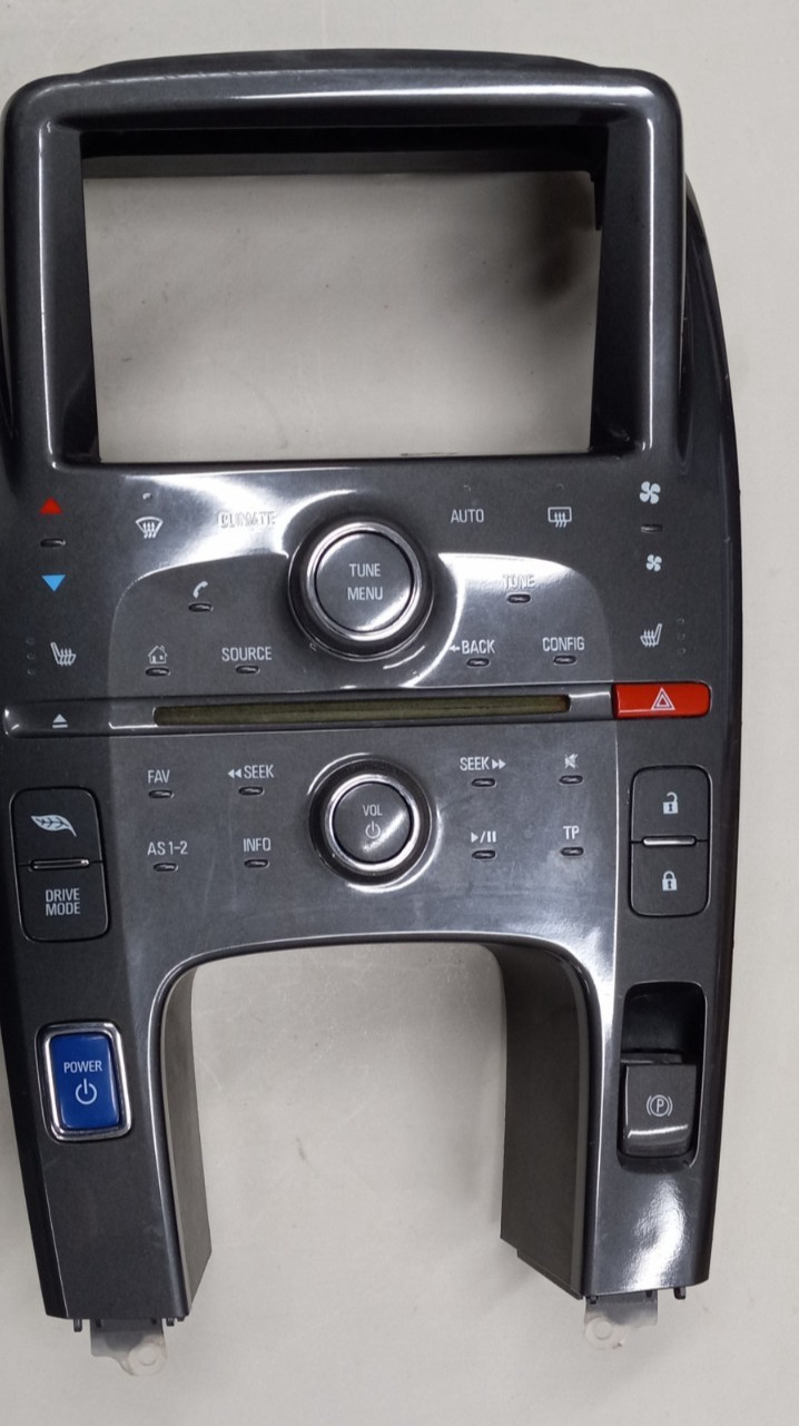 12-15 CHEVY VOLT Audio & Visual Equip.(radio) CONTROL PANEL ONLY W/ HEATED SEATS