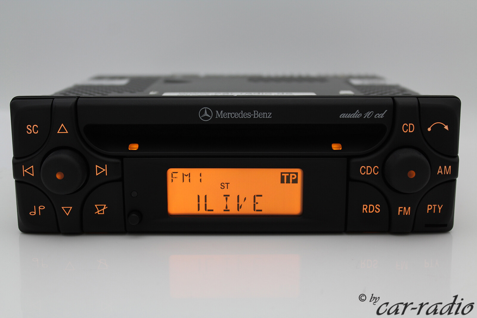 Genuine Mercedes Audio 10 CD MF2199 CD-R Alpine Becker Car Stereo 1-DIN 12V OEM