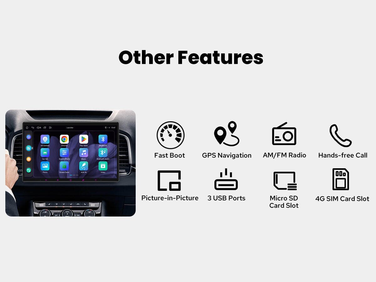 JOYING New Arrival 15.1 Inch Double DIN Android 12 Headunit Carplay Android Auto