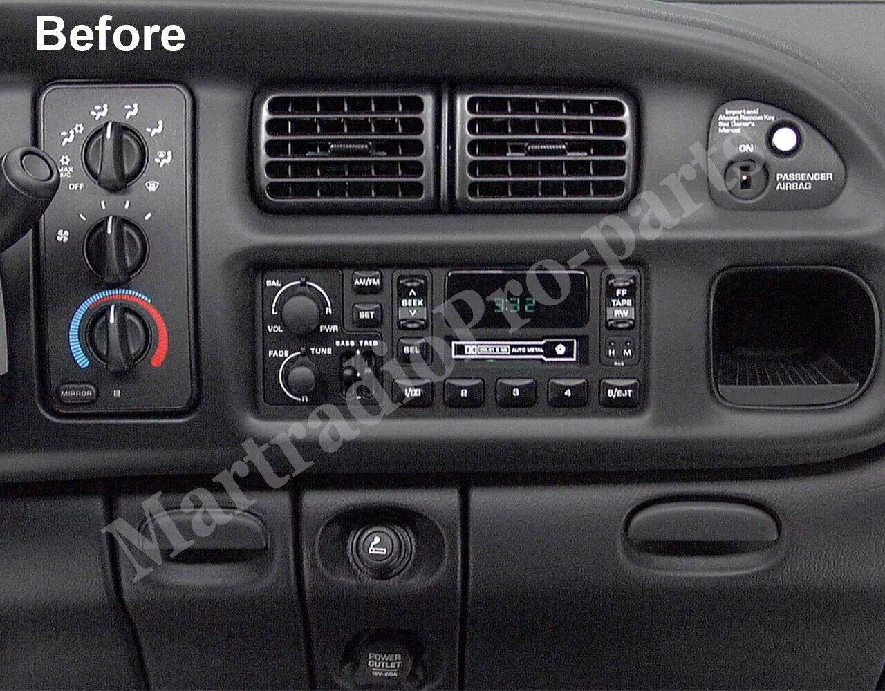 For 1994–2002 Dodge Ram 1500 2500 3500 Android 13 Carplay Car Stereo Radio GPS