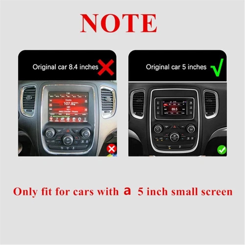 4+64G For 2014-2020 Dodge Durango 9″ Android 13 Carplay Car Stereo Radio GPS FM