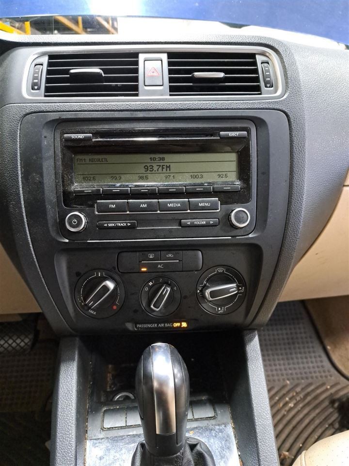 2011 Jetta Stereo Radio Radio/Receiver,1k0035164a Sku#4244536
