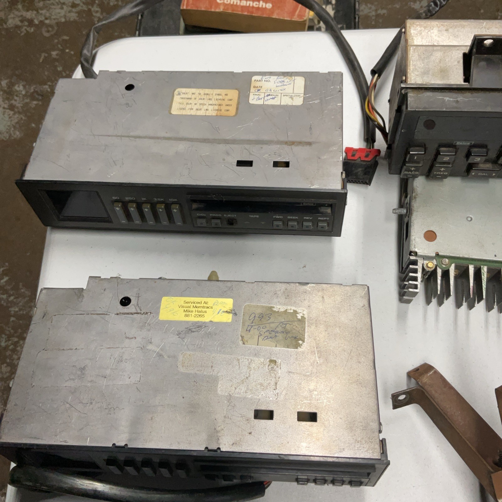 1988-1994 Chevrolet GMC Radio Lot For Parts Unknown Condition