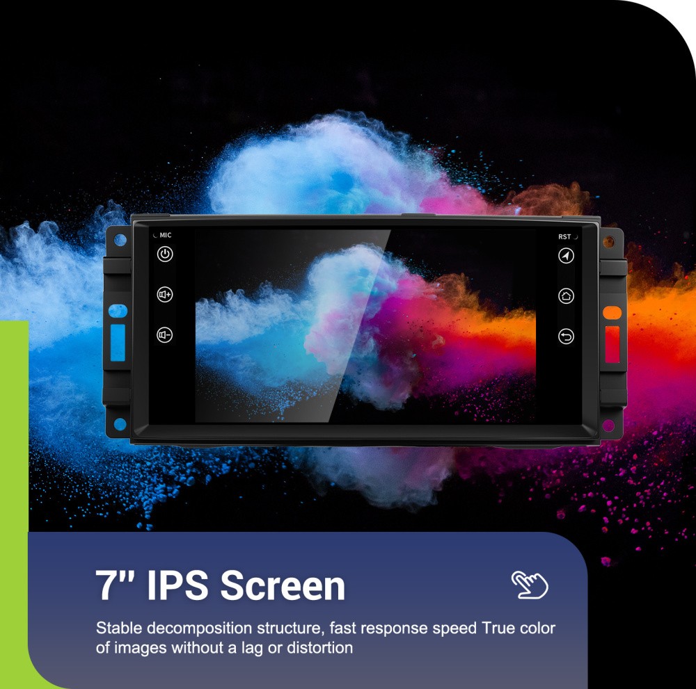 4+64GB For Dodge RAM 1500 2500 2009-2012 Carplay Android 15 Car Radio GPS Stereo