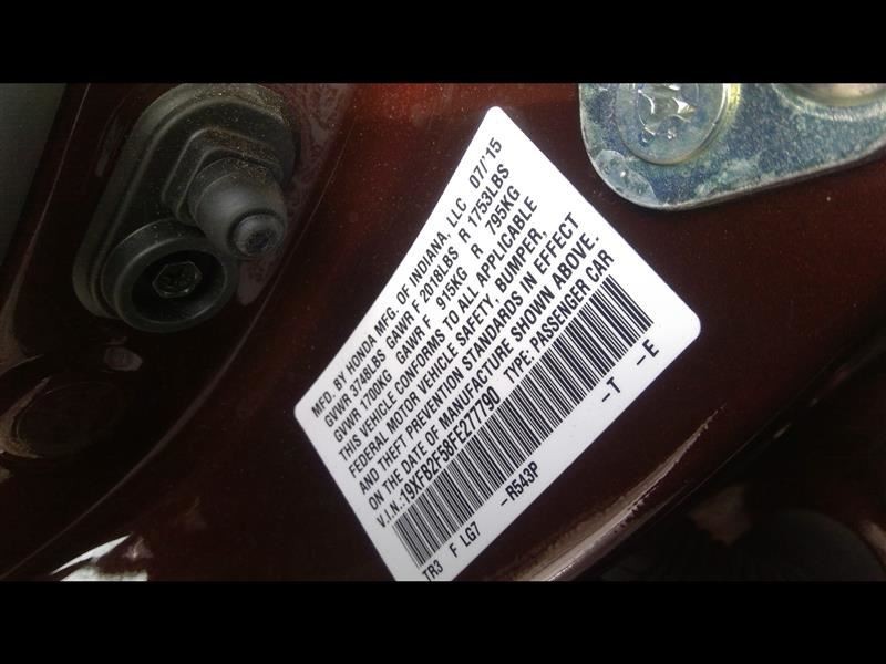 Audio Equipment Radio Receiver Assembly Sedan LX Fits 13-15 CIVIC 227723