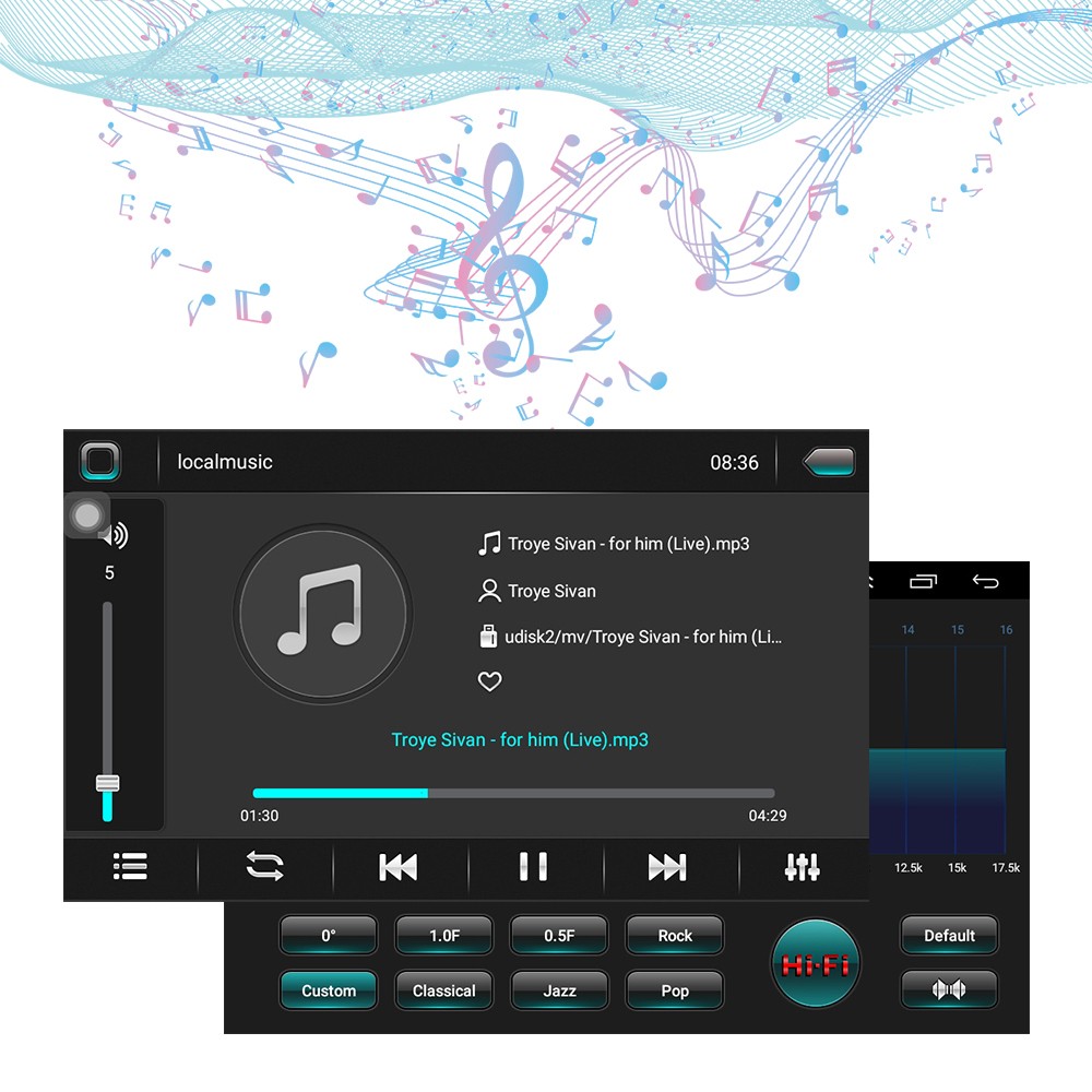 10.1″ For Toyota Camry 2012-2014 Android 15 Car Stereo GPS Radio CarPlay 2+64GB