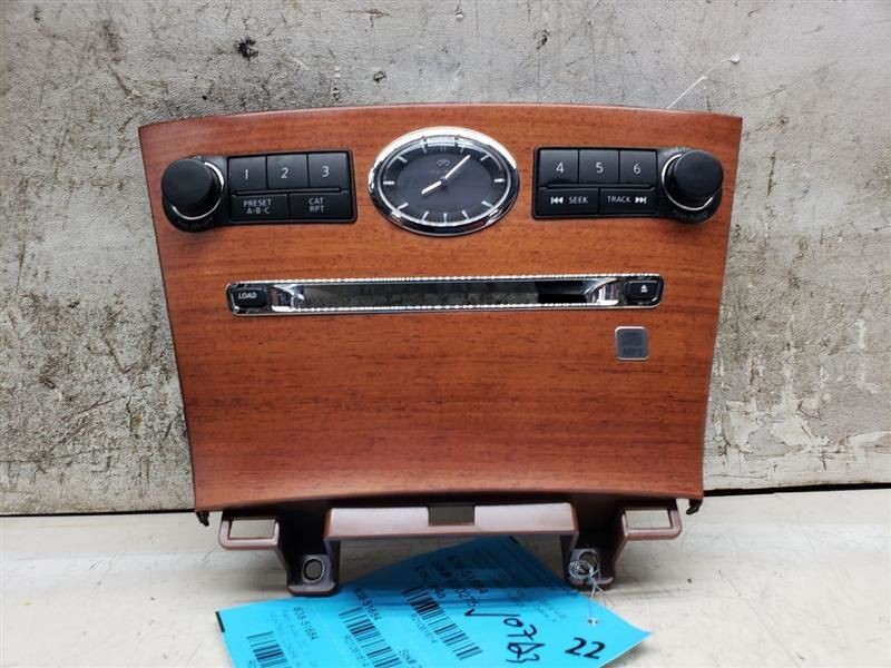 Audio Equipment Radio Control Lower Audio Fits 06-07 INFINITI M35 1081614