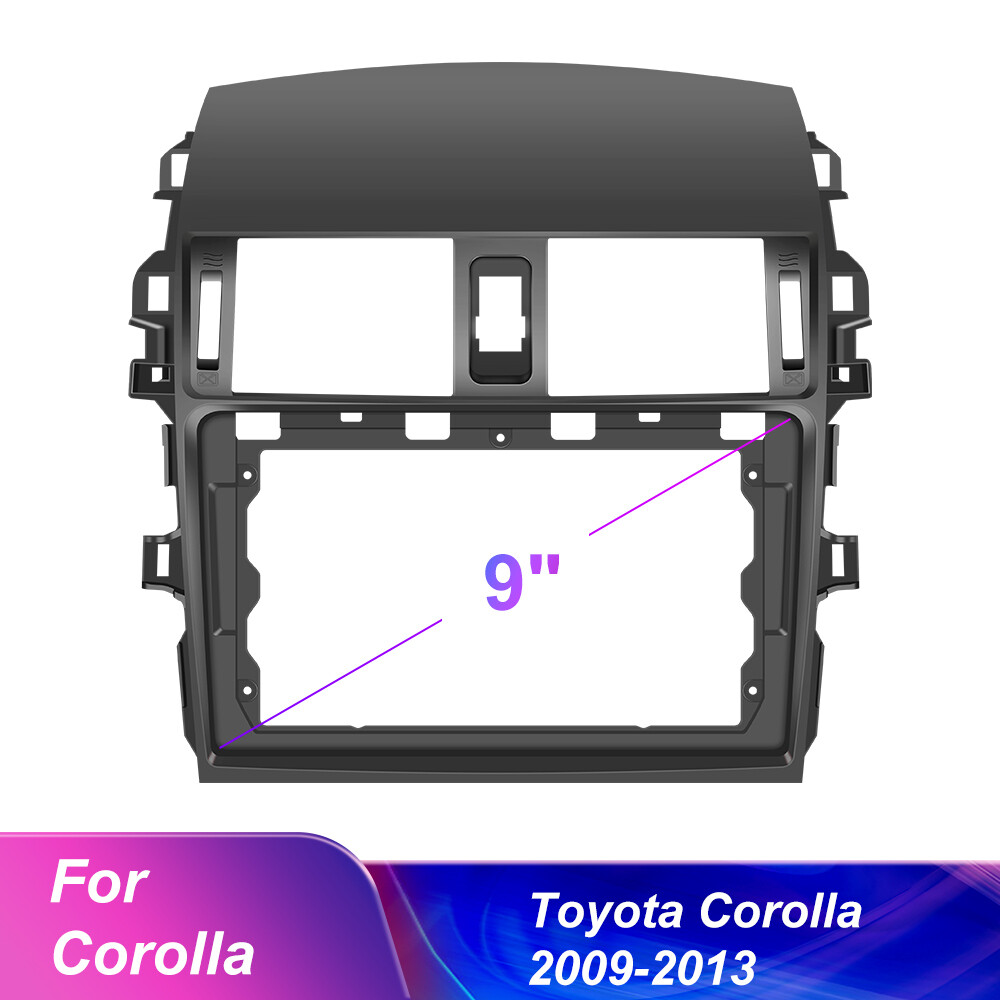 9″ For Toyota Corolla 2006-2013 Apple CarPlay Android 13 Car Stereo Radio 4+64GB