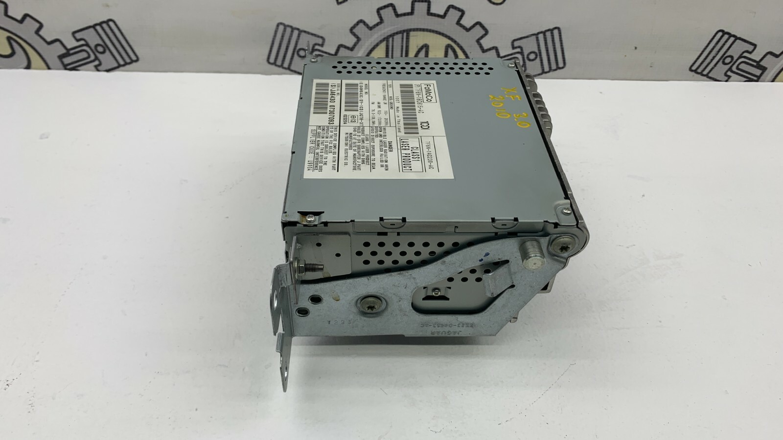 JAGUAR XF X250 RADIO STEREO CD PLAYER HEAD UNIT 7F6N-18C815-AC 2008-2011