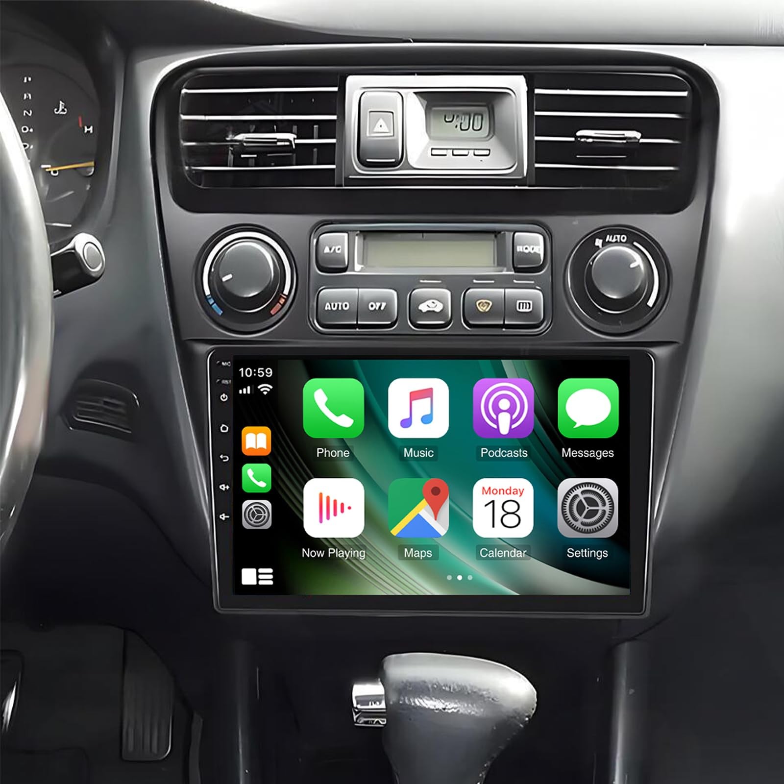 Car Radio Stereo Carplay For 1998-2002 Honda Accord 4+64G 9in FM Android 15
