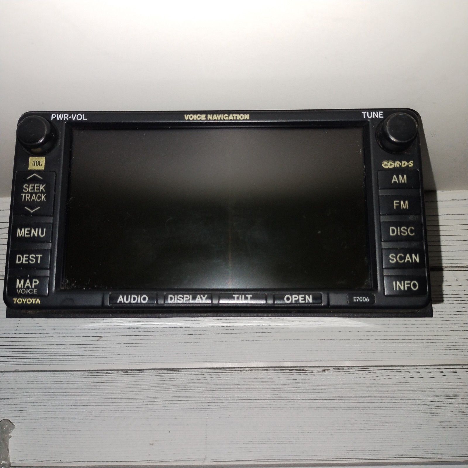 2005 2006 2007 OEM Toyota Sequoia 86120-0C160 Screen Not Working AS IS FOR PARTS