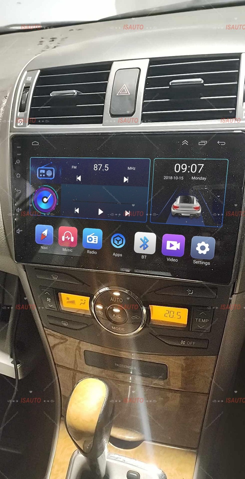 64G For Toyota Corolla 2009-2013 Carplay Android15 Car Stereo GPS FM/RDS Navi 9″