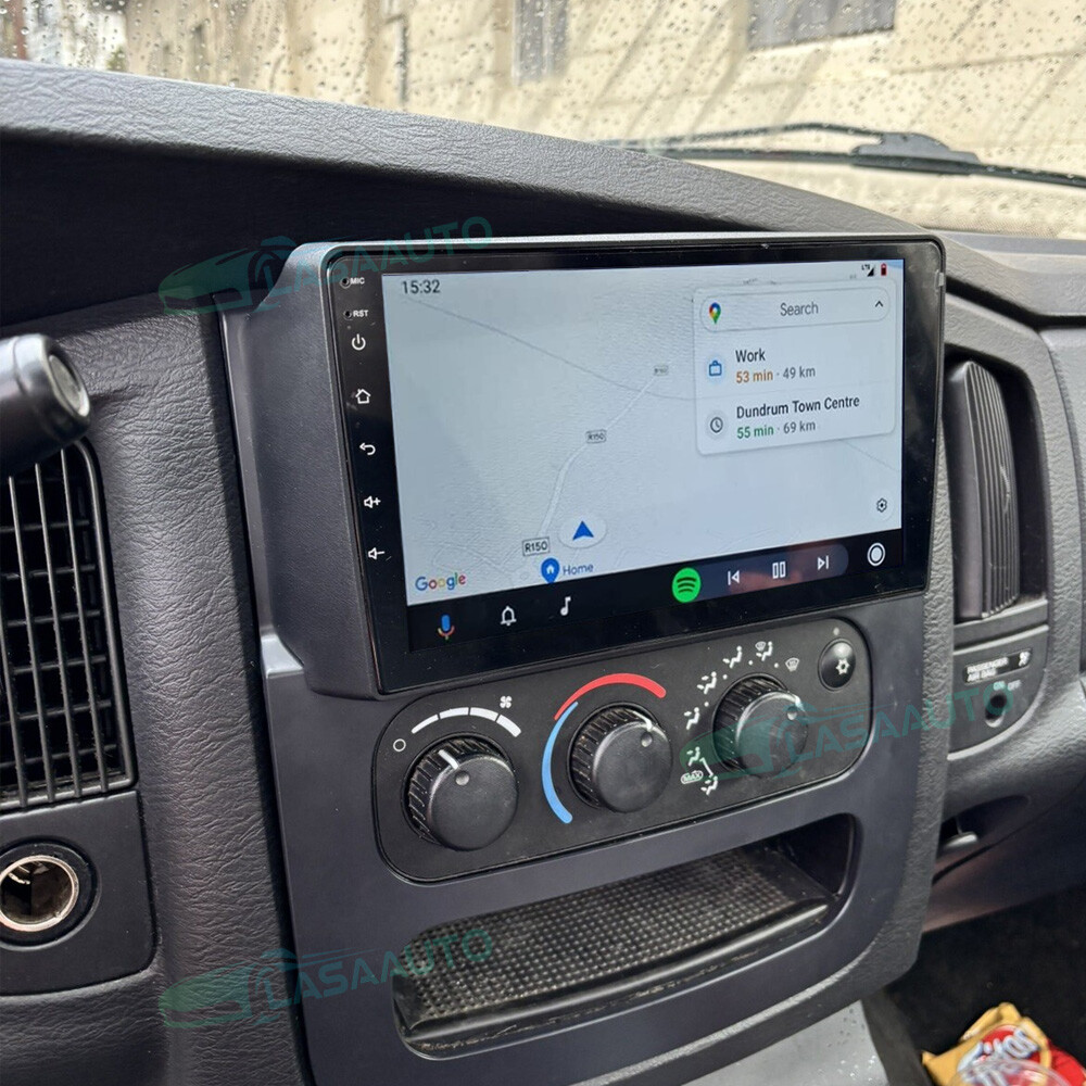 For 2002-2004 2005 Dodge Ram Radio Stereo Apple CarPlay Android Auto Navi FM GPS