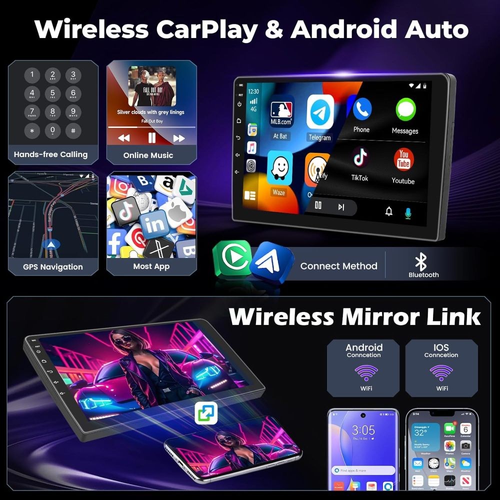 64G Car Stereo For 2015-2019 Nissan Versa SedanRadio Apple Carplay Android CAM