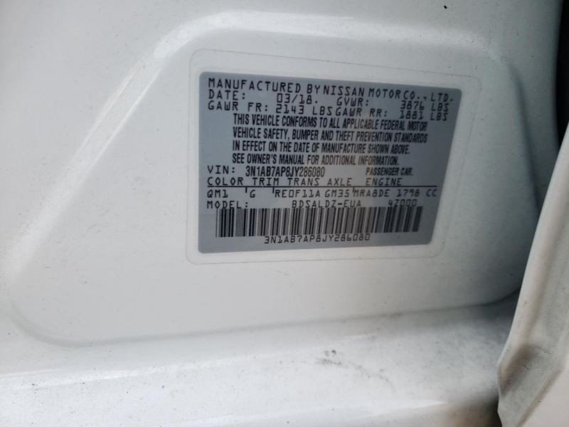 Audio Equipment Radio Receiver Am-fm-stereo Fits 17-19 SENTRA 805910