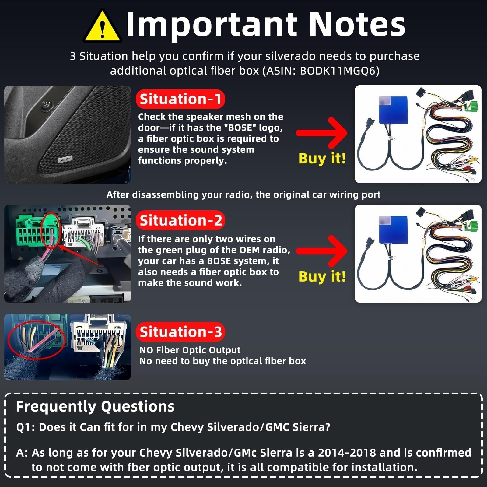 For 2014-2018 Chevrolet Silverado CarPlay Android 13 Car Radio Stereo DSP WiFi