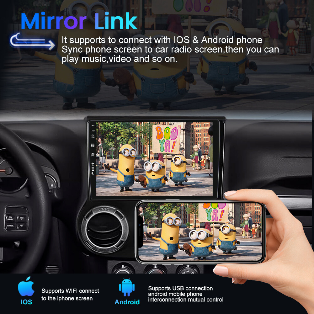 For Jeep Wrangler 2007-2017 Android 14 Car Stereo CarPlay GPS Navi 💥8GB+256GB💥