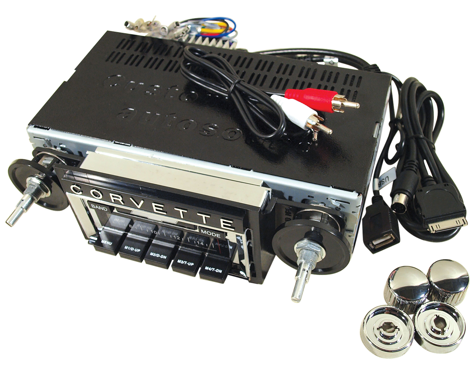USA-630 Stereo Radio W/USB & Aux Inputs for 1968-1976 C3 Corvette