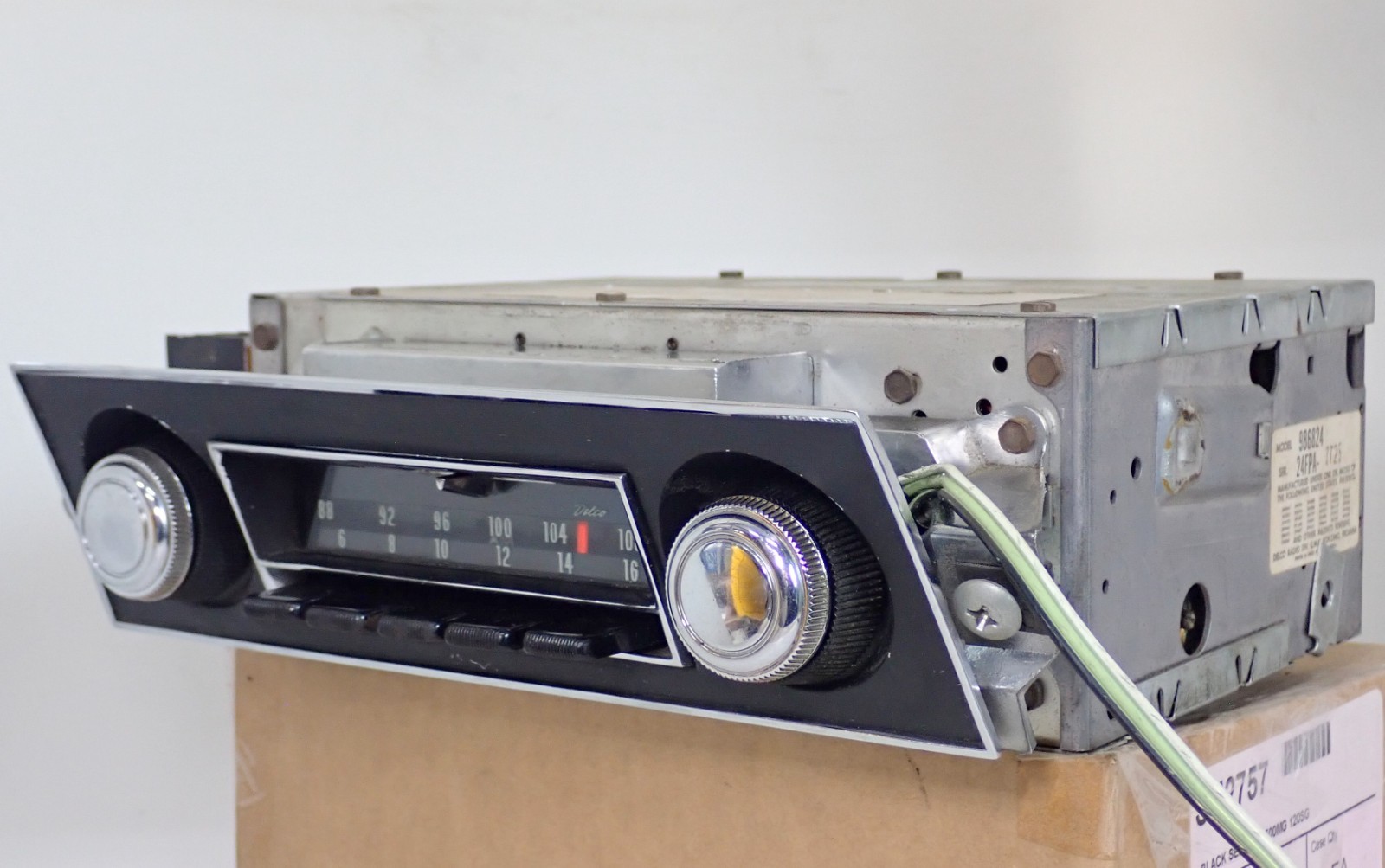 1967 1968 Camaro & Firebird AM FM Radio Delco 986824 Factory Option Works VIDEO