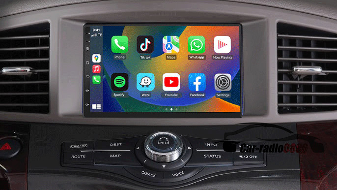 For 2011-2017 Nissan Quest Car Radio Stereo Carplay Android 13 GPS Navi FM/RDS