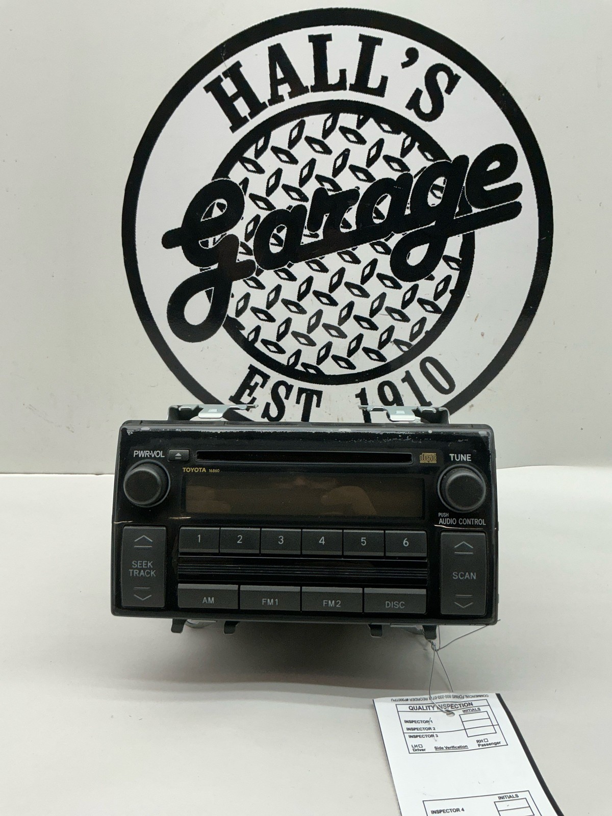 RECIEVER Audio & Visual Equip.(radio) TOYOTA CAMRY 05 06 ID 16860