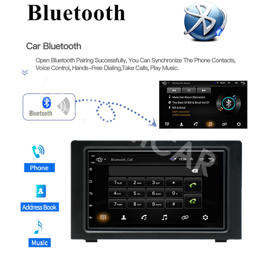 Double 2Din Car GPS Navigation Stereo DAB+ FM/RDS Fit For SaaB 9-3 2007-2011