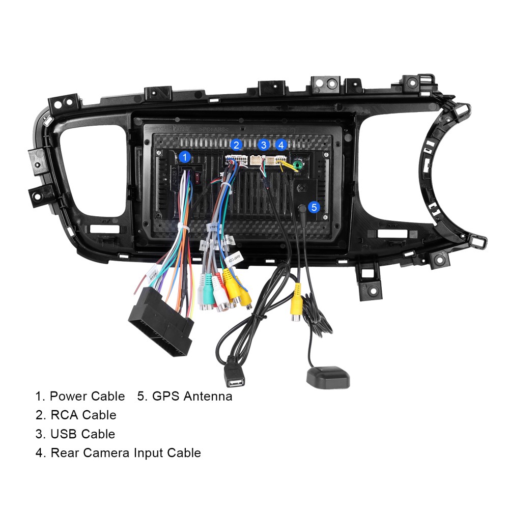 4+64GB Car Stereo For KIA Optima K5 2013-2015 Radio Android 15 GPS Navi CarPlay