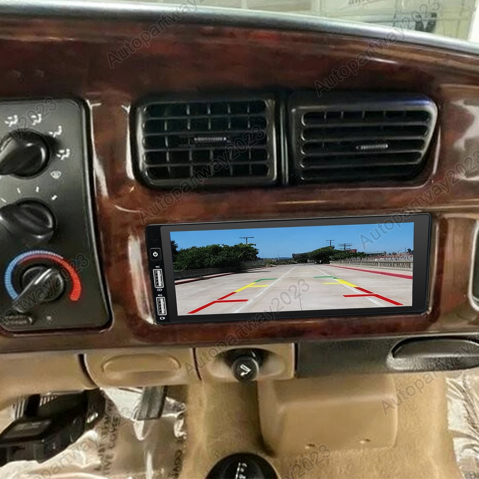 6.8″ For 1997-2002 Dodge Ram Pickup 2500 3500 Car Radio Stereo Wireless Carplay