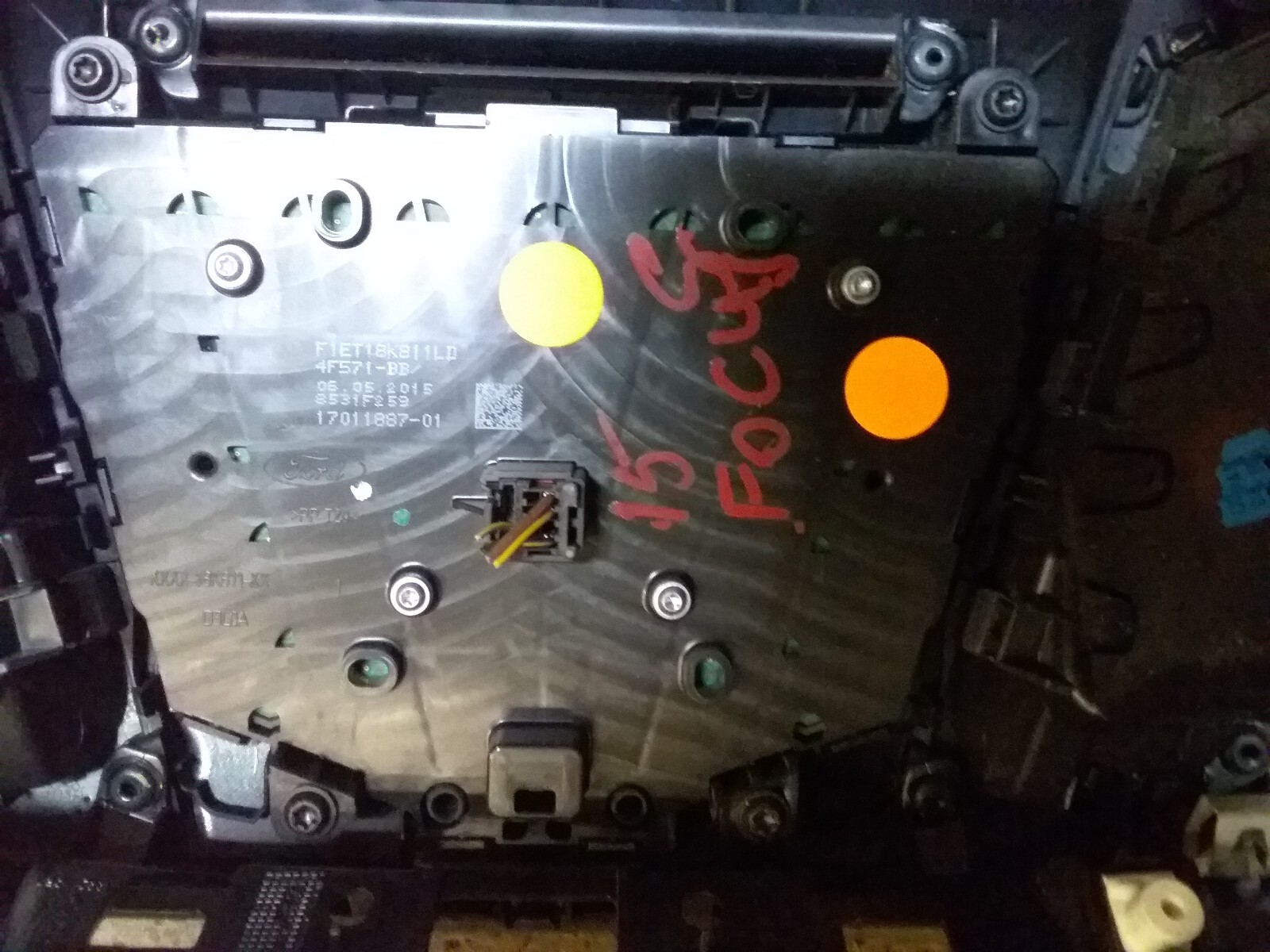 2015-2016 FORD FOCUS RADIO CD PLAYER NON NAVIGATION-NON NON SATELLITE 2015-2016