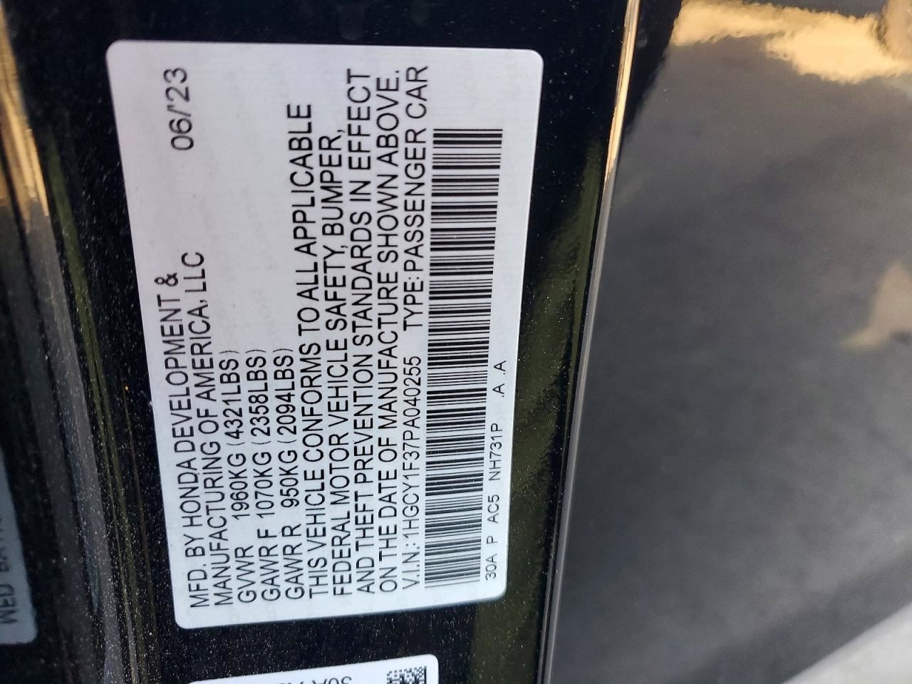 Audio Equipment Radio Display And Receiver Turbo SE Fits 23-25 ACCORD 5021453