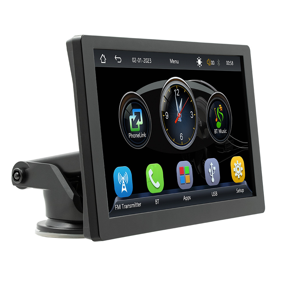 9Inch Car Stereo MP5 Player For Wireless Carplay/Android Auto BT 5.0 Mirror link