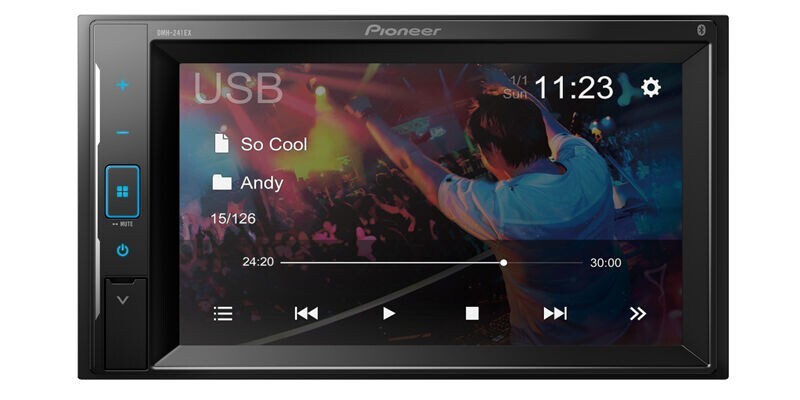 2013-2018 Ram 1500 Pioneer Double DIN Bluetooth Car Stereo Upgrade | 241ex