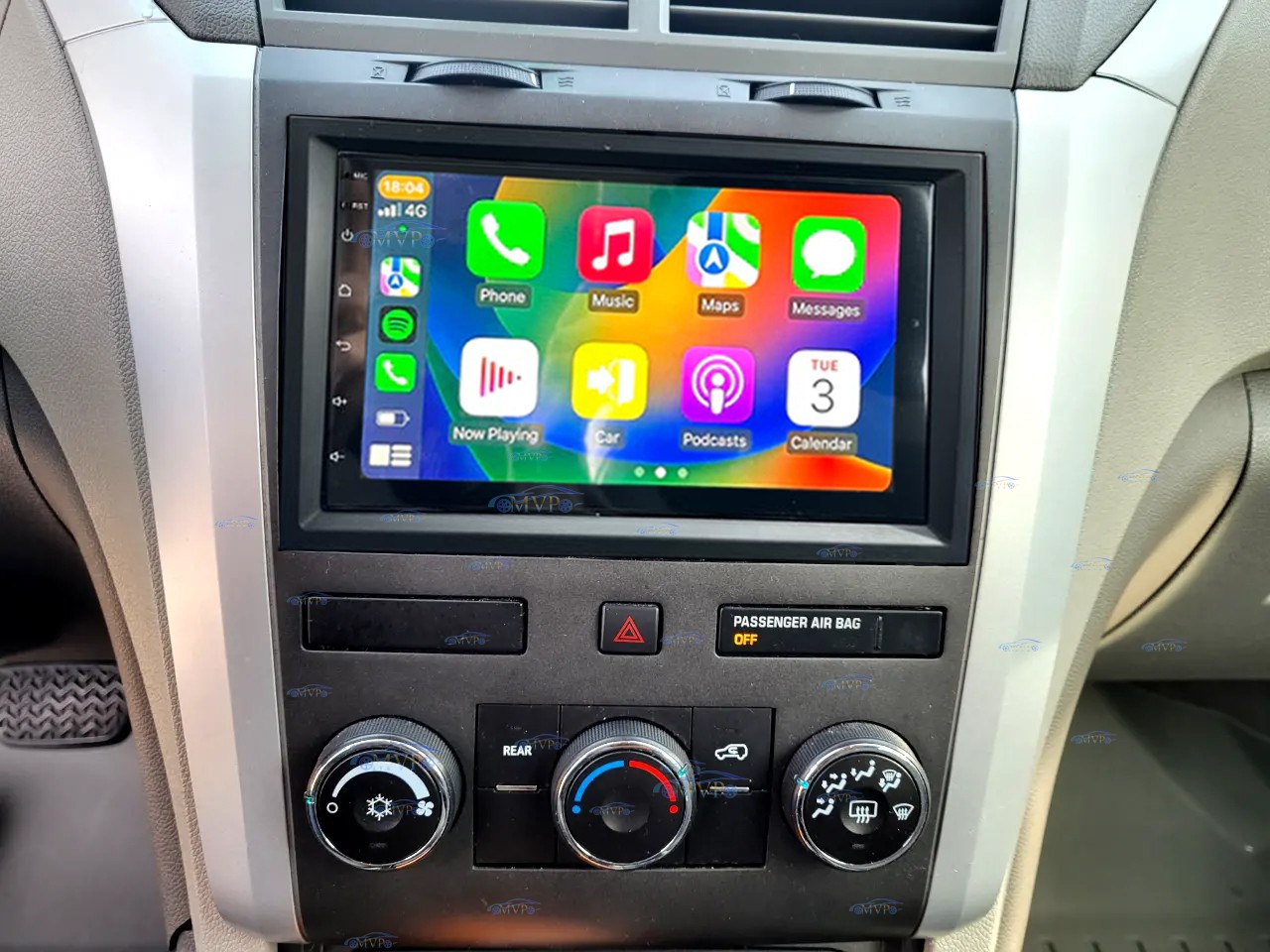 For 2009-2012 Chevrolet Traverse Apple Carplay Android 14 Car Stereo Radio GPS