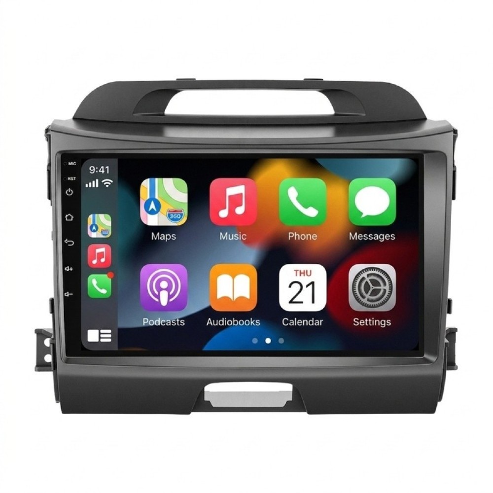 6+128GB For KIA Sportage 3 2010-2016 Android 15 Car Stereo Radio Carplay GPS Cam