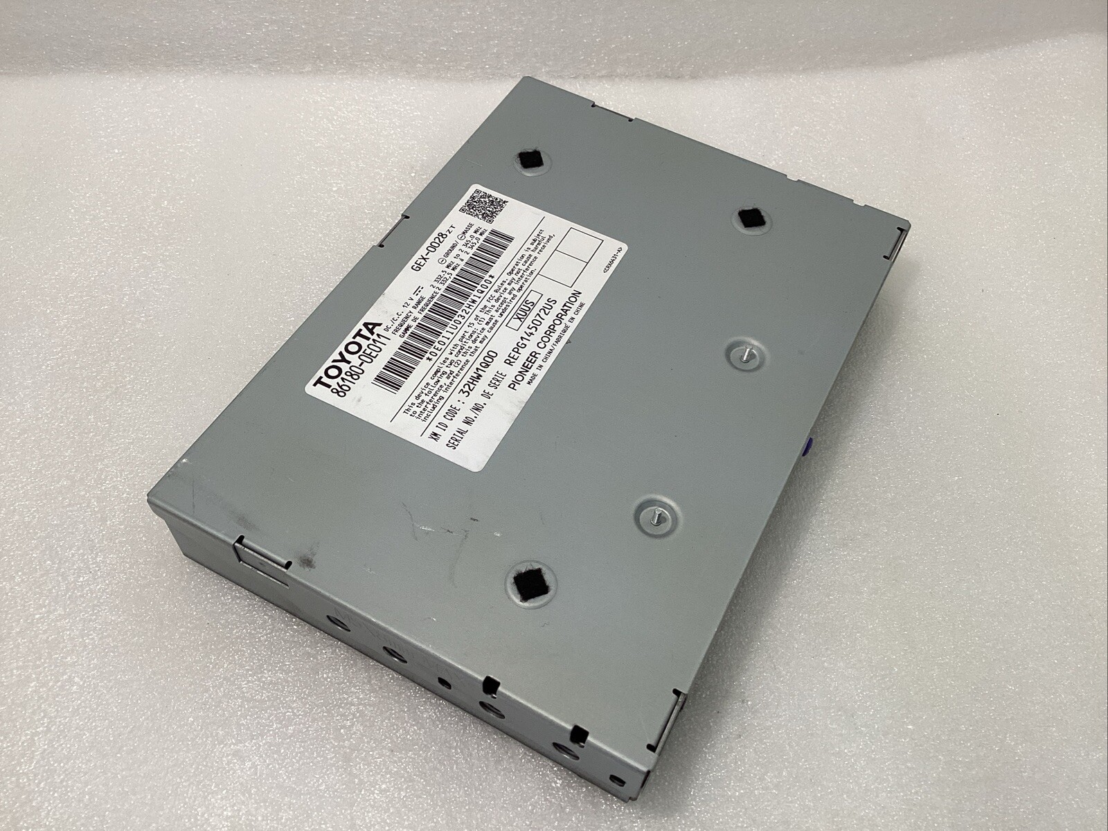 2016-2019 TOYOTA TACOMA RADIO AUDIO SATELLITE RECEIVER 86180-0E011 OEM