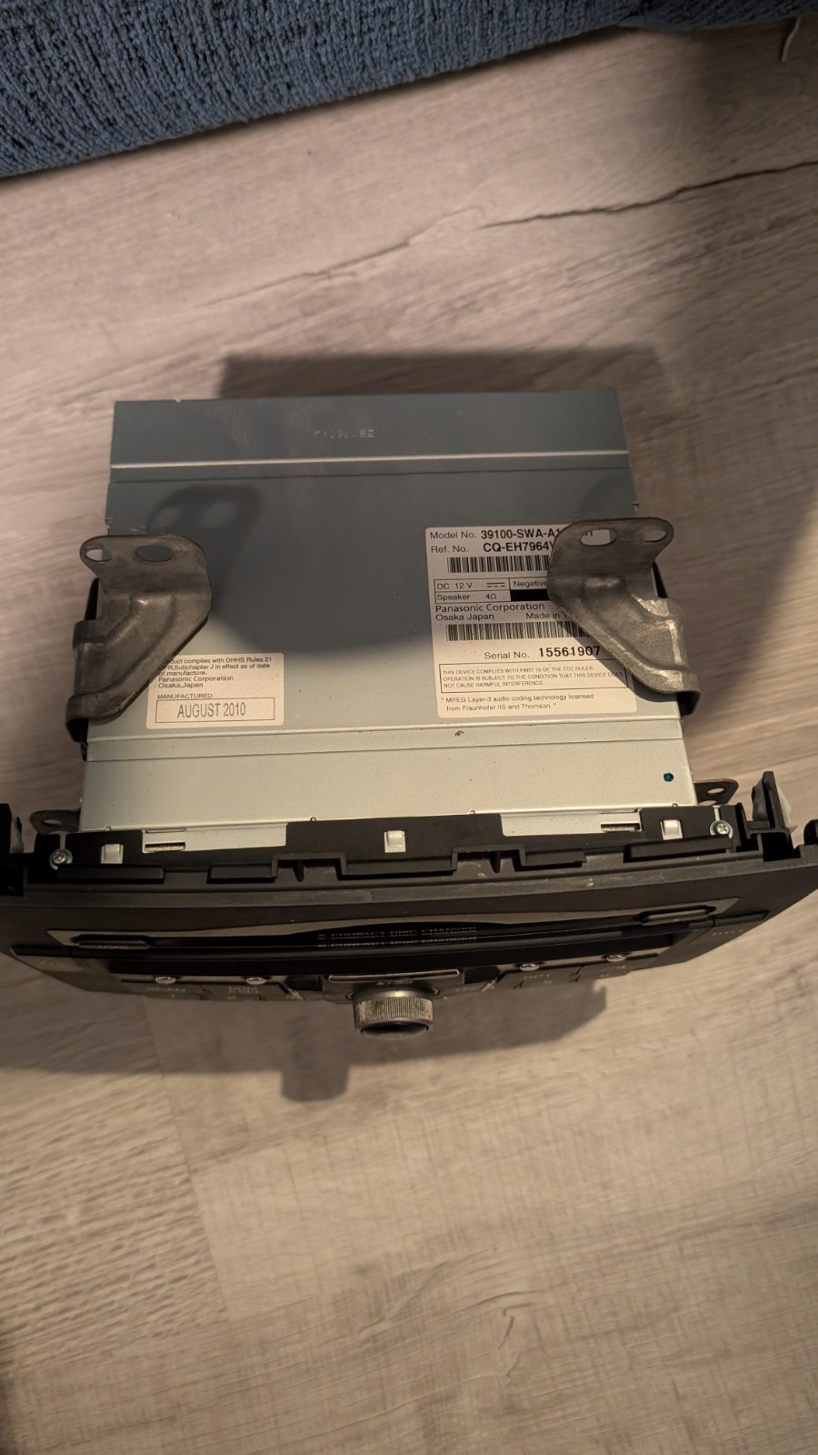 2010-2011 Honda CRV OEM AM/FM Radio 6 Disc CD MP3/WMA Player 39100-SWA-A111-M1