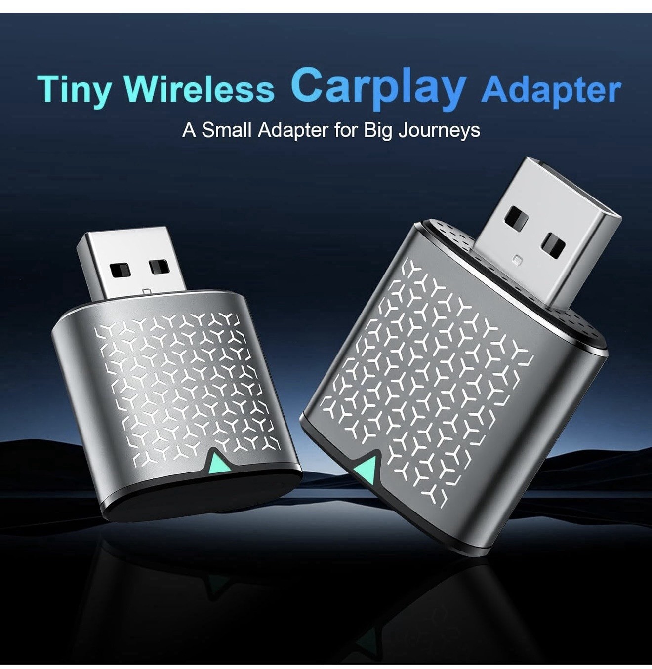 Wireless Carplay Adapter for iPhone, Bluetooth Car Play Dongle