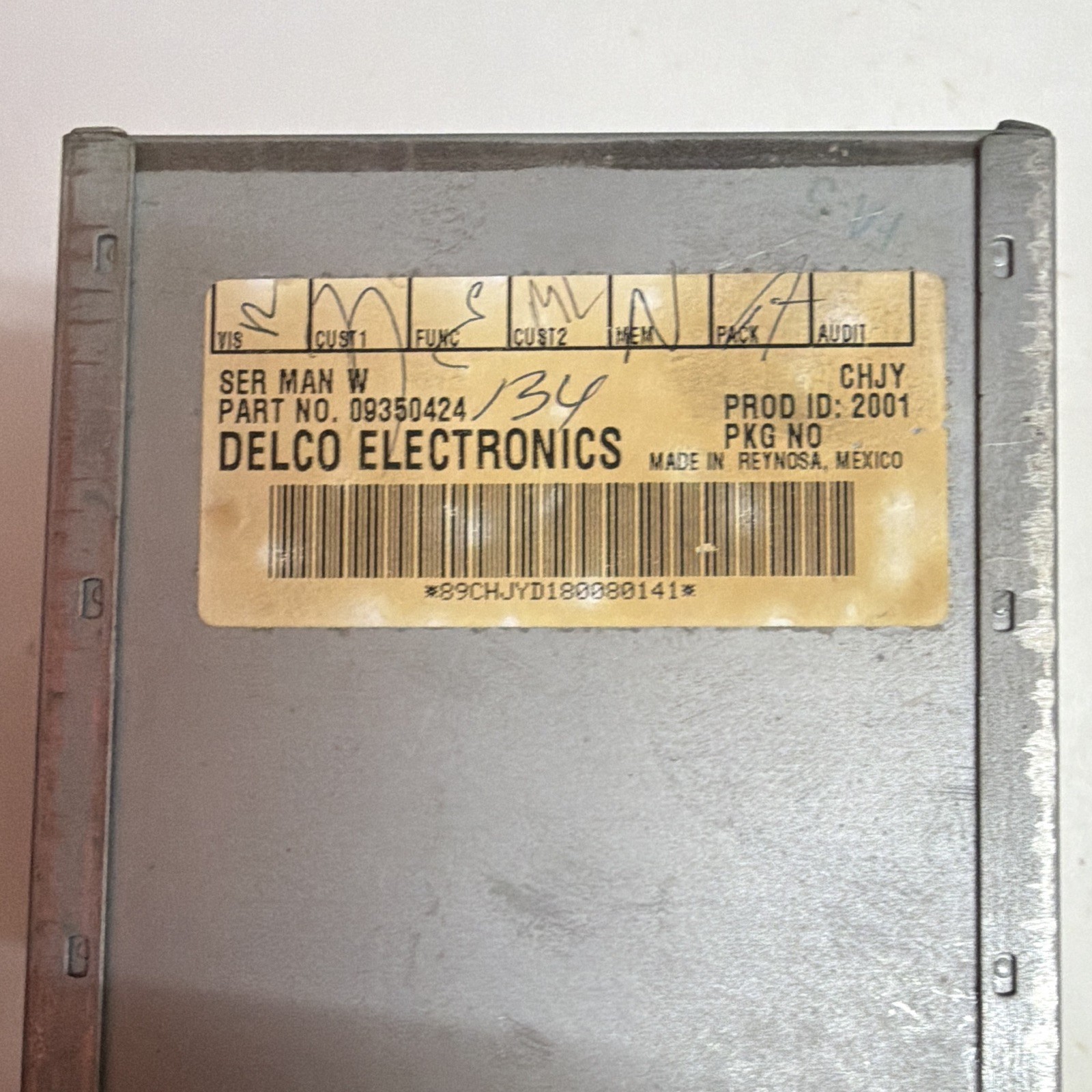 1997-2000 GM RADIO Cassette-CD Player AC Delco