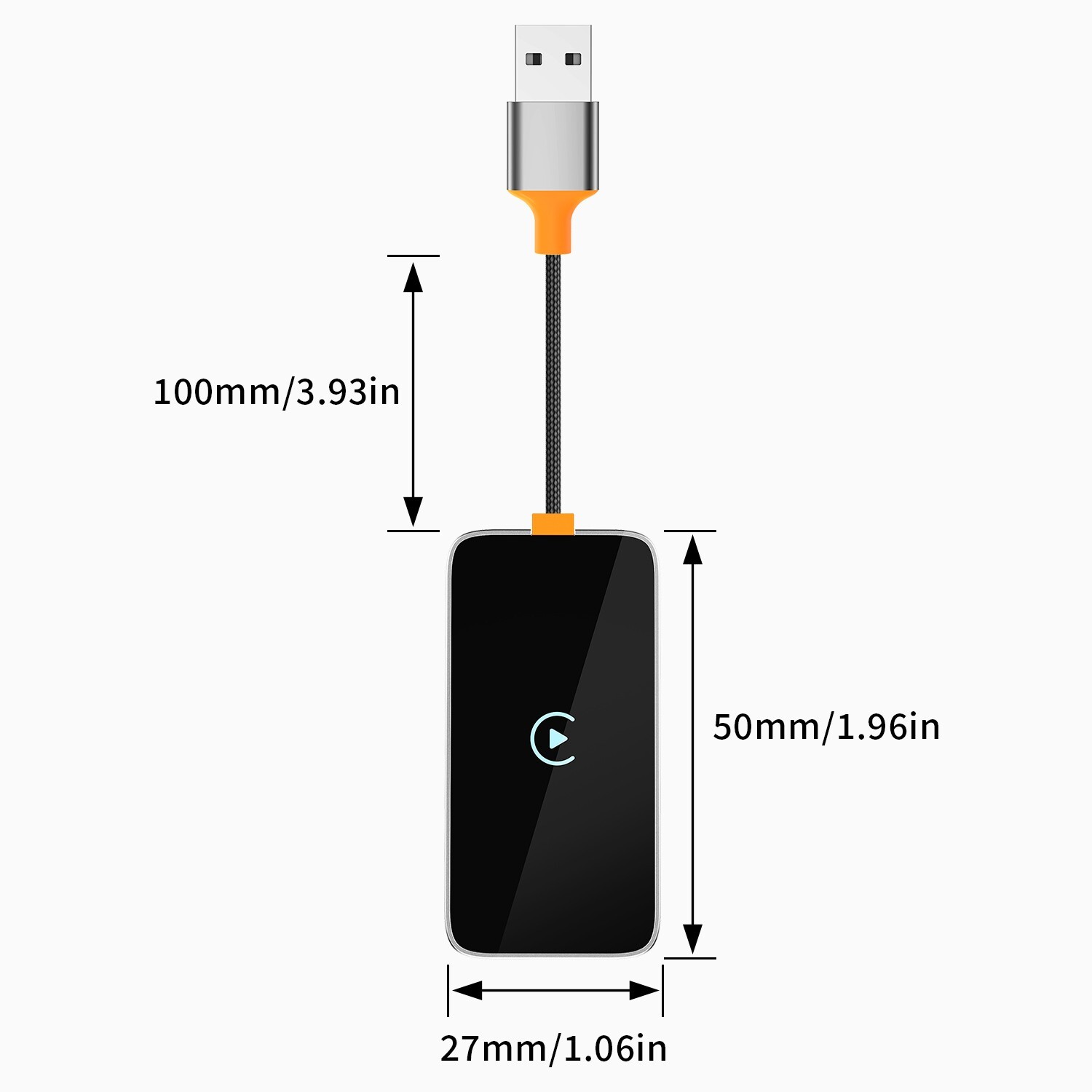 Wireless CarPlay Adapter For iPhone AND Android USB and TYPE C