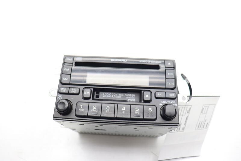 Audio Radio Receiver AM-FM-6CD-cassette Fits 02-03 IMPREZA 66874