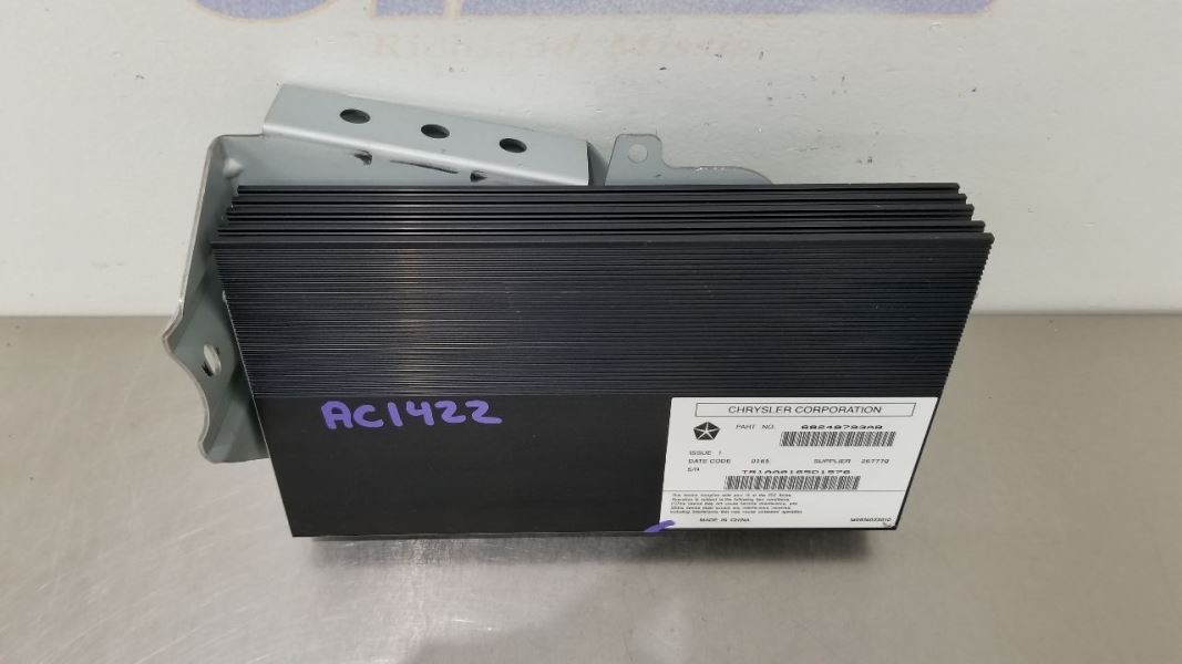 15 DODGE RAM 2500 RADIO AUDIO AMP AMPLIFER CREW CAB 68248793AB