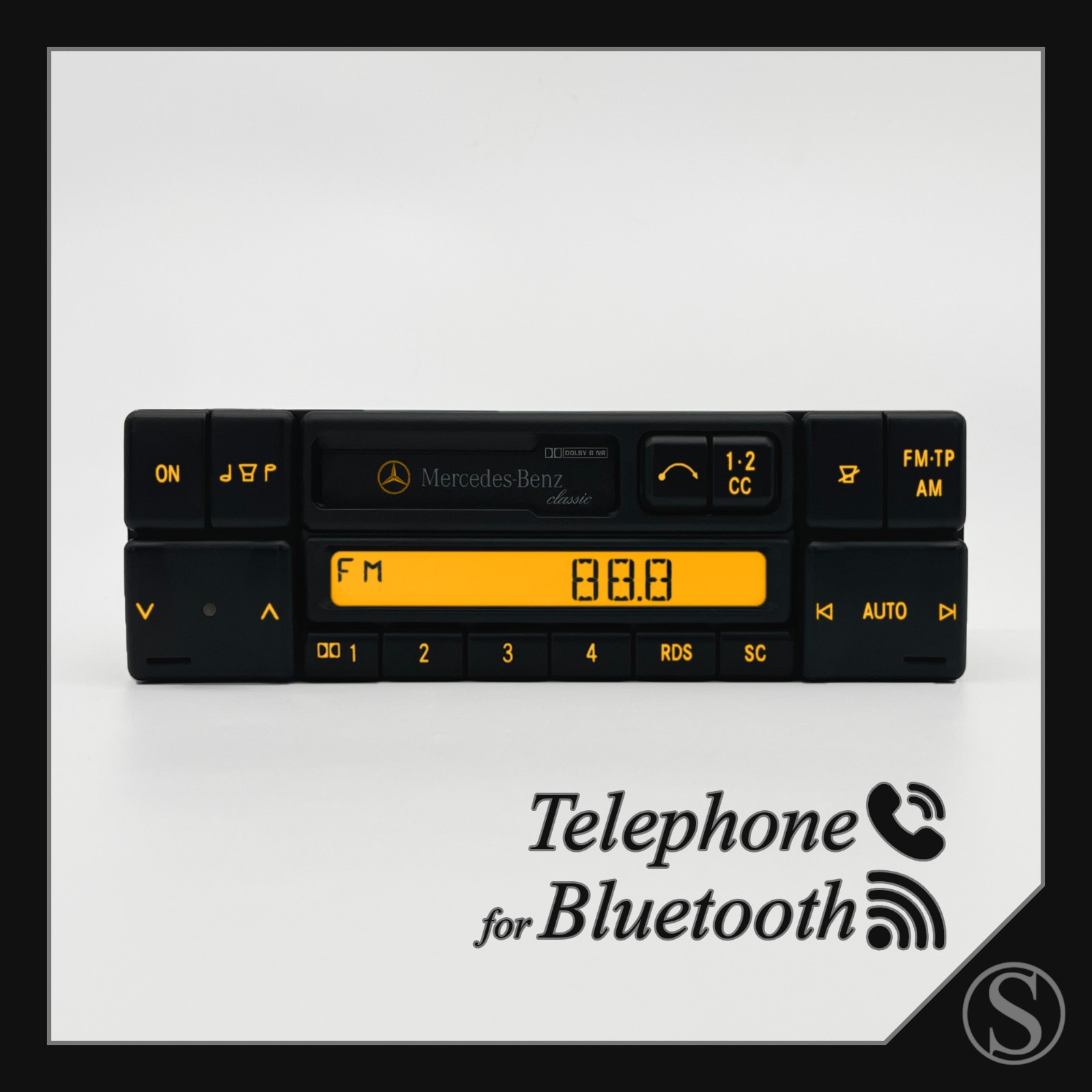 Mercedes-Benz Classic BE2011 Radio Bluetooth Becker W202 W210 W140R170 R129 W463