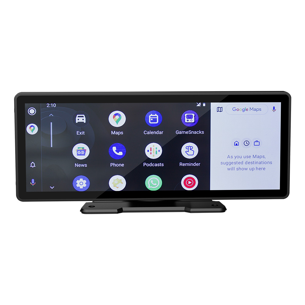9.3in Wireless Car MP5 Player CarPlay Android Auto BT FM With 4LED Rear Camera