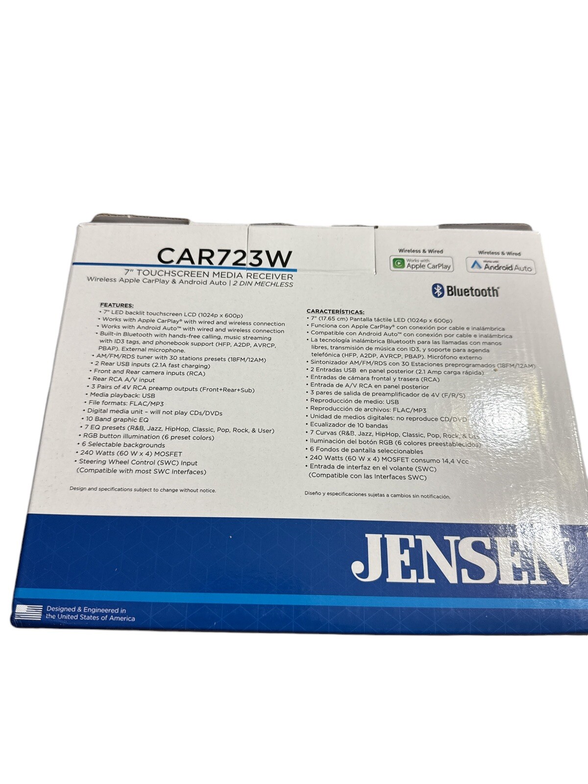 Jensen Android Apple Carplay Car Radio Stereo For 2004-2012 Ford Lincoln Mercury