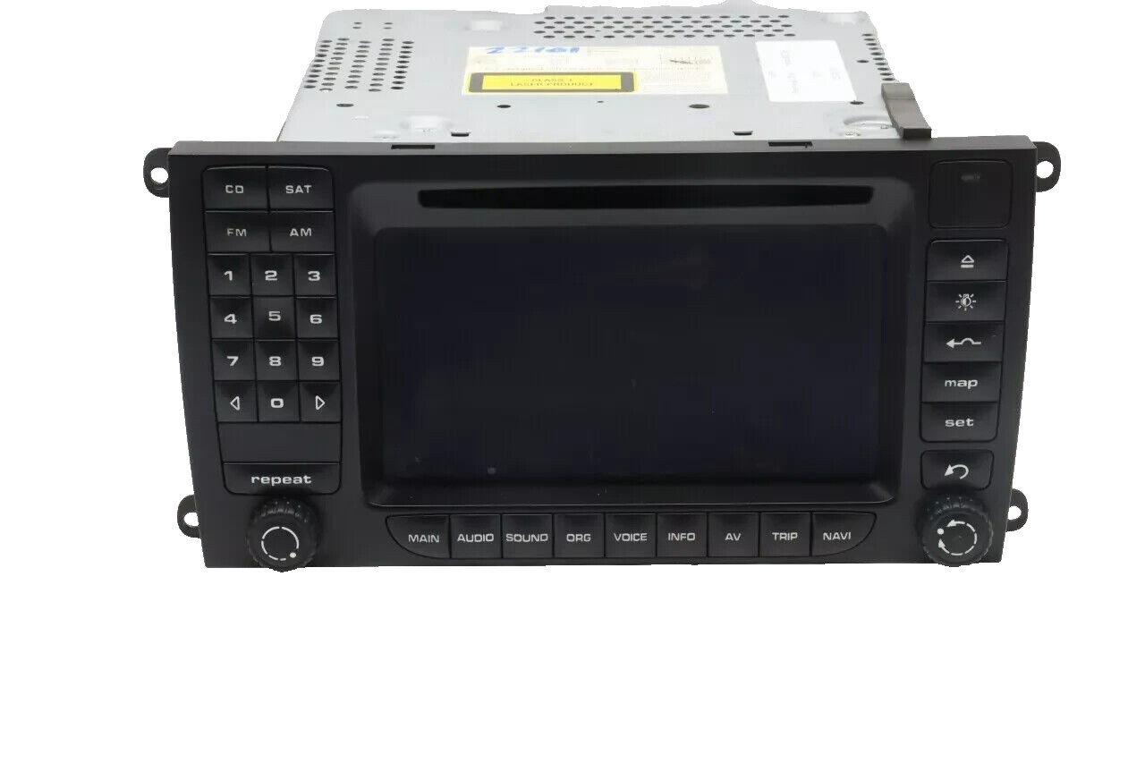 03 04 05 06 07 Porsche Cayenne Radio Navigation CD Player Display Screen