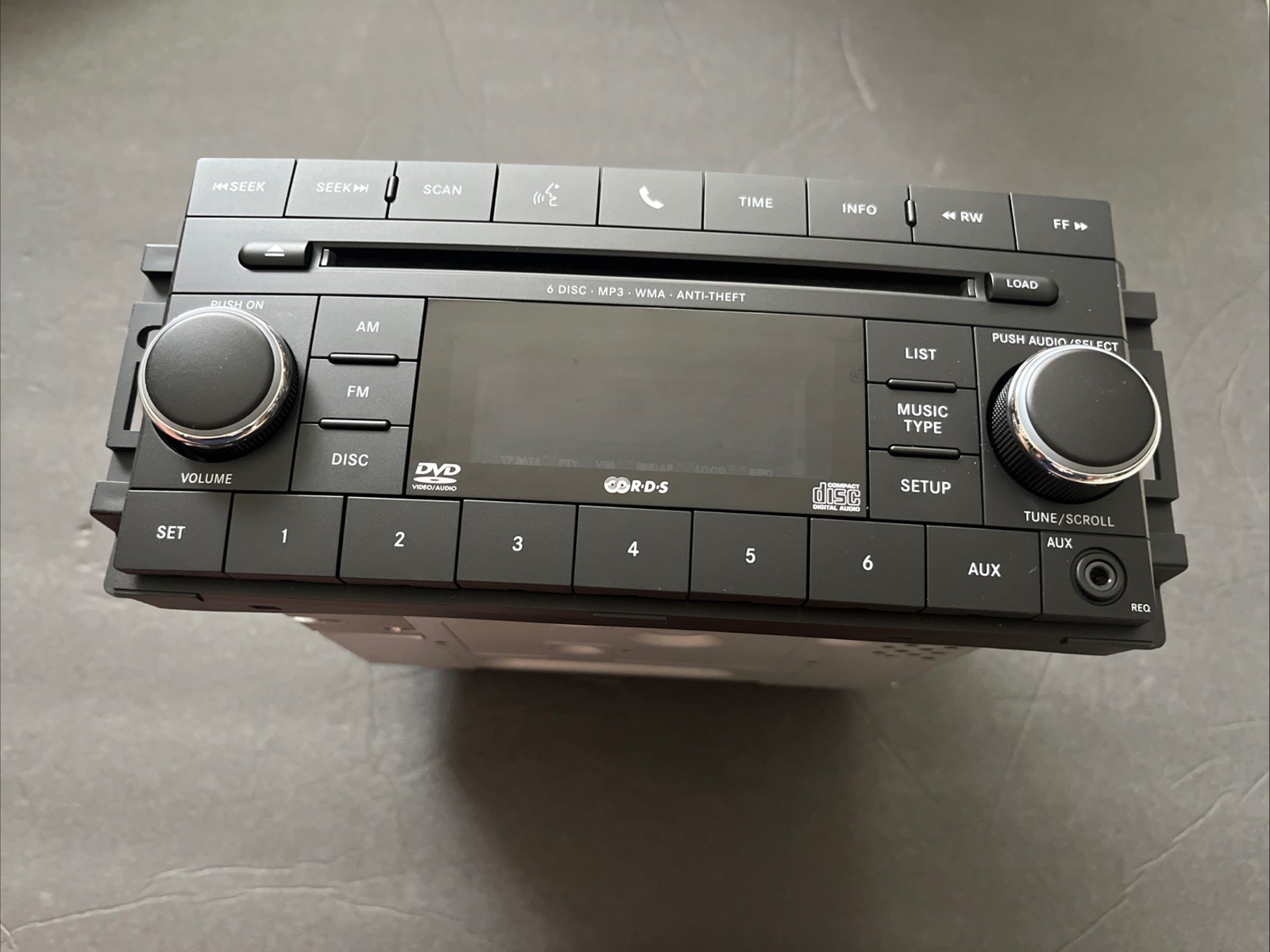Radio – 6 DVD Stereo Changer Jeep Wrangler 2007-2018 Liberty * Dodge Ram Nitro