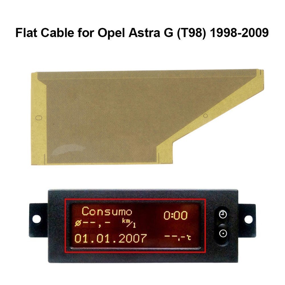 LCD Display Ribbon Cable Easy Installation For Opel ASTRA Info Display 024461677