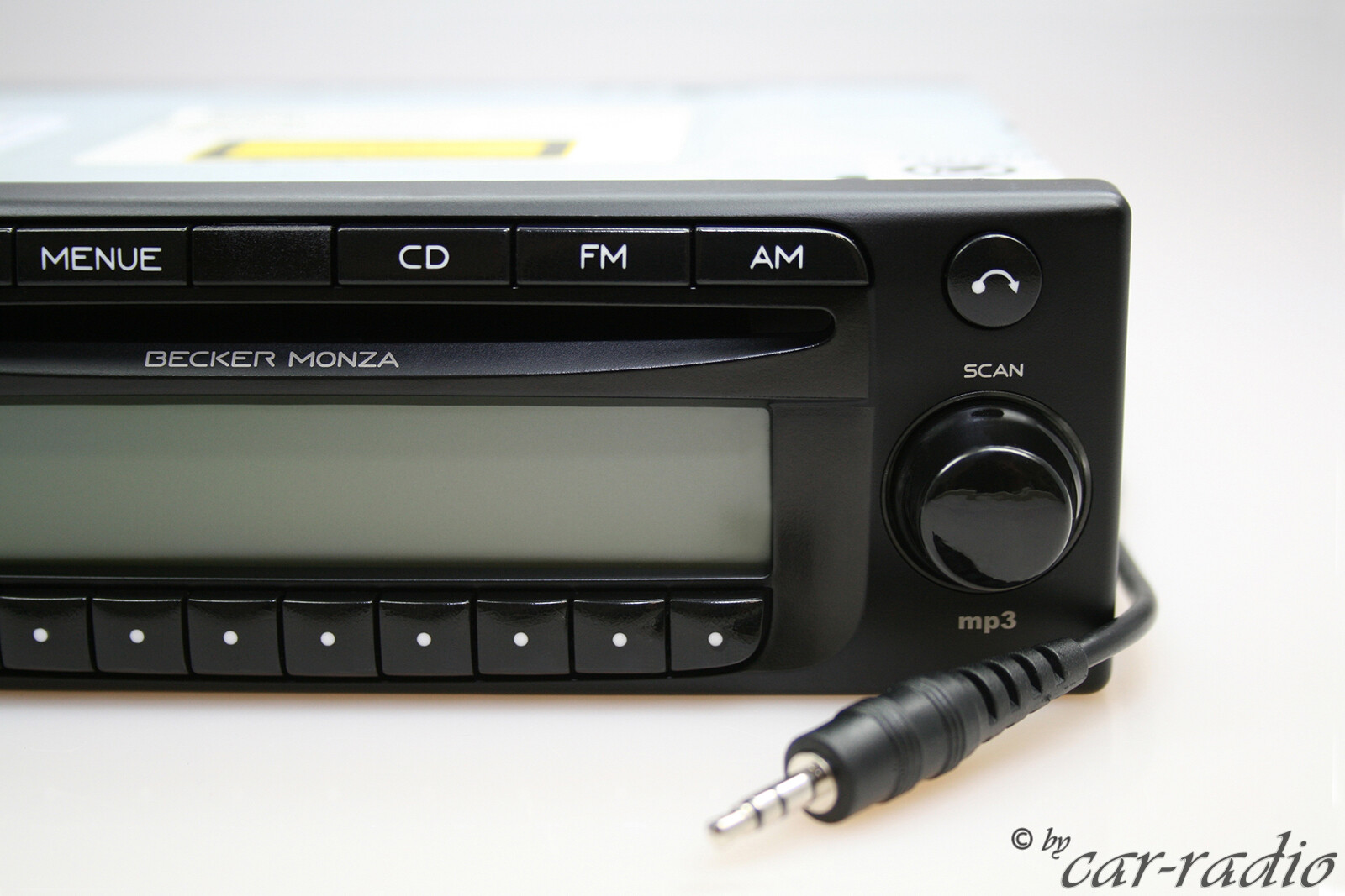 Genuine Becker Monza BE7887 MP3 CD-R Car Stereo 1-DIN Radio 7887 AUX-IN Jack
