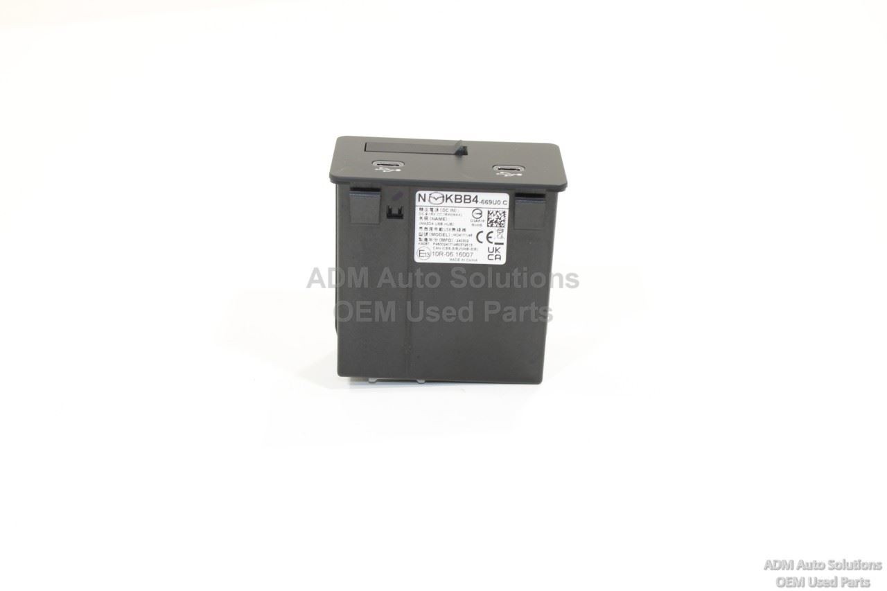 2024-2026 MAZDA CX-90 CENTER CONSOLE DUAL USB TYPE-C PORT HUB SD CARD READER OEM